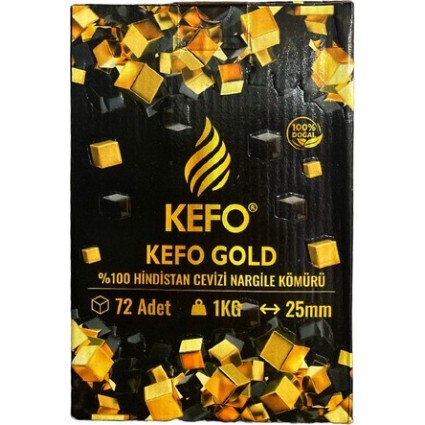 KEFO Gold 25MM  Naturaalne kookose süsi 